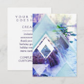 水の地霧 招待状 (正面/裏面)