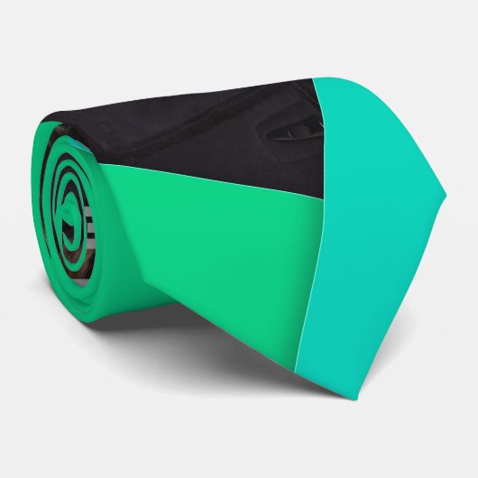水の壊れ目はあなたのイメージの緑の首のタイのデザインを加えます ネクタイ (ロール)