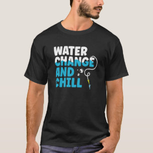 水の変化と冷たい魚のタンク分析1 Tシャツ