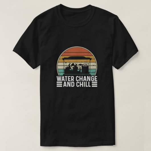 水の変化と寒さ Tシャツ (デザイン正面)