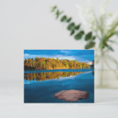 水の夕べの初期の反射 ポストカード (スタンド正面)