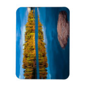 水の夕べの初期の反射 マグネット (縦)