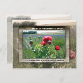 水の多い庭園 ポストカード (正面/裏面)