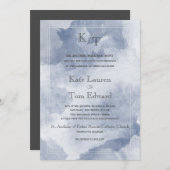 水の夢 | 結婚式招待状 招待状 (正面/裏面)