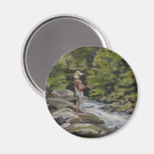 水の女性 マグネット (正面/裏面)