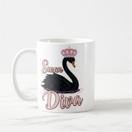 水の女王、黒い白鳥。 コーヒーマグカップ