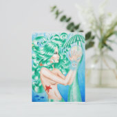 水の女神ポストカード ポストカード (スタンド正面)