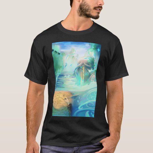水の女神像 Tシャツ (正面)