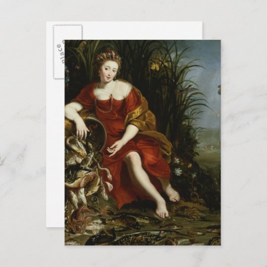 水の寓話 ポストカード (正面/裏面)