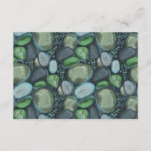 水の小石 – エンクロージャカード エンクロージャーカード (裏面)