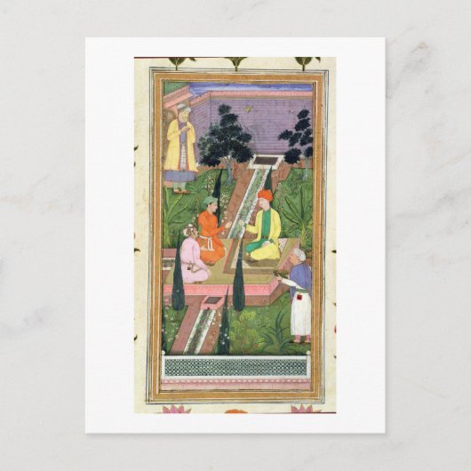 水の庭園、Clive Album(Gouache on pa)から ポストカード (正面)