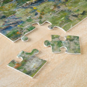 水の庭（Childe Hasssam著） ジグソーパズル (側面)