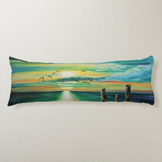 水の日没 ボディピロー (正面)