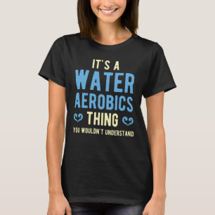 水の有酸素運動 Tシャツ
