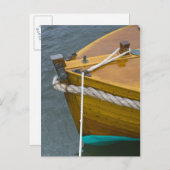 水の木のヨット ポストカード (正面/裏面)