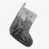 水の木 スモールクリスマスストッキング (正面 (吊り時))