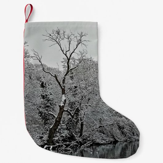 水の木 スモールクリスマスストッキング (正面)