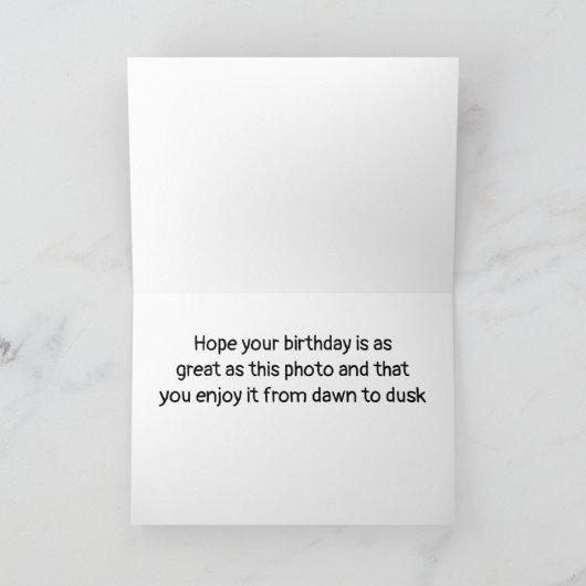 水の楽しむカードに誕生日を捨てろ カード (内部)