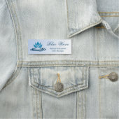 水の機能ブルービジネス 名札 (インサイチュ)