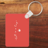 水の水色紅葉秋 キーホルダー (裏面)