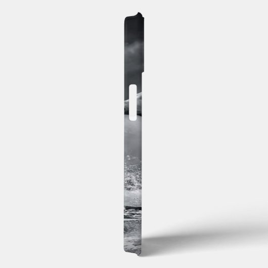 水の氷の白い白くまのハンター Case-Mate iPhoneケース (裏面 / 右)