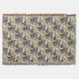 水の泡とカエルの卵に浸るカエル スローブランケット