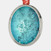 水の泡 メタルオーナメント (左)