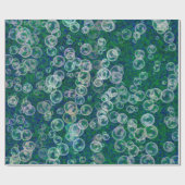 水の泡 ラッピングペーパー (フラット)