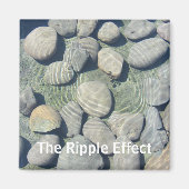 水の波紋 マグネット (正面)