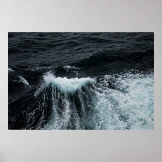 水の波 ポスター (正面)
