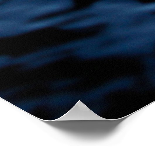 水の波 ポスター (角)