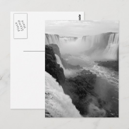 水の流れでは ポストカード (正面/裏面)