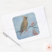 水の流れ スクエアシール (封筒)