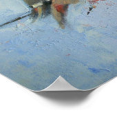 水の流れ ポスター (角)