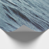 水の液体の水の表面テクスチャ ラッピングペーパー (角)