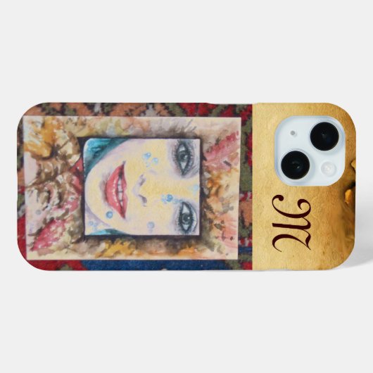 水の滴と葉秋の思い出 Case-Mate iPhoneケース (裏面 (横))