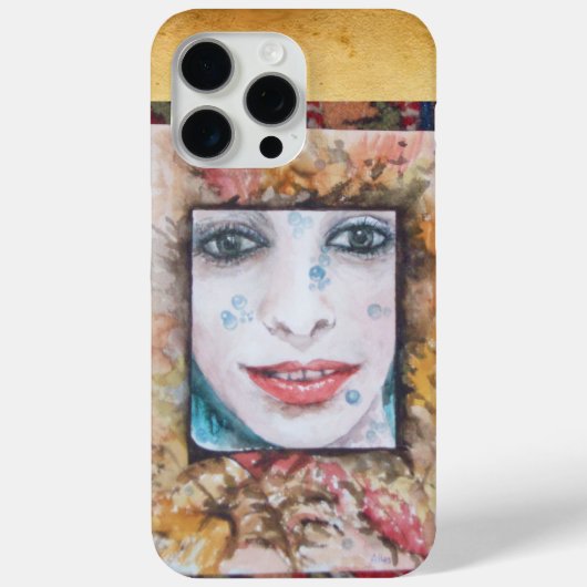 水の滴と葉秋の思い出 Case-Mate iPhoneケース (裏面)