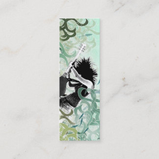 水の火-細いカード スキニー名刺