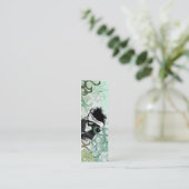 水の火-細いカード スキニー名刺 (スタンド正面)