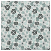 水の灰色によっては1960-xスタイルが開花します ファブリック (見本)