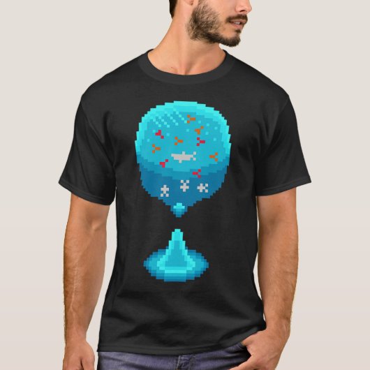 水の球体 Tシャツ (正面)
