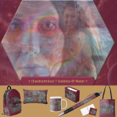 水の神と女神 サンキューカード