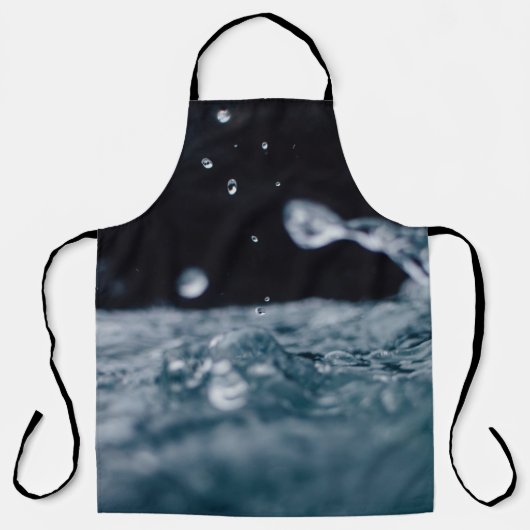 水の穏やかな体 エプロン (正面)