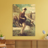 水の端で、c.1849-53 キャンバスプリント (インサイチュ (リビング))