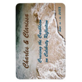 水の端のステートルーパーソナライズされたムドアマーカー マグネット (縦)