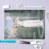 水の精が切り離される 薄葉紙 (クラフト)