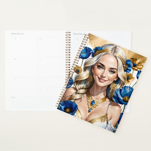 水の絵画色は絵画の一種 プランナー手帳 (ディスプレー)