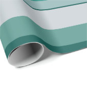 水の緑のストライプな包装紙 ラッピングペーパー (ロールコーナー)
