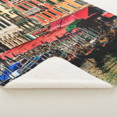 水の美しいビュー通りと古い建物i シェルパブランケット (3/4)