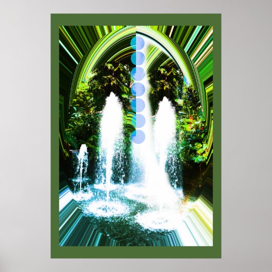 水の自然 ポスター (正面)